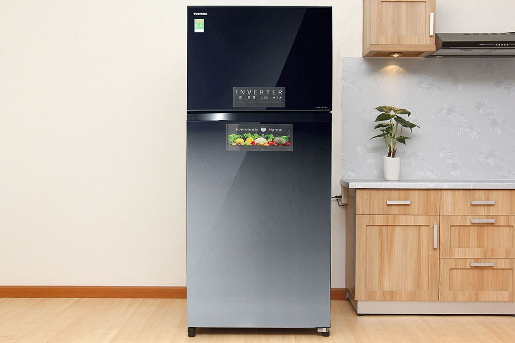 Tủ lạnh Toshiba GR-HG52VDZGG (GƯƠNG XANH ĐEN)